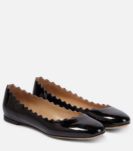 ChloÃ© Lauren patent leather ballet flats - Chloe - Modalova