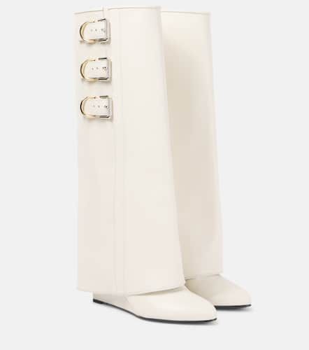 Botas altas Shark Lock Buckles de piel - Givenchy - Modalova