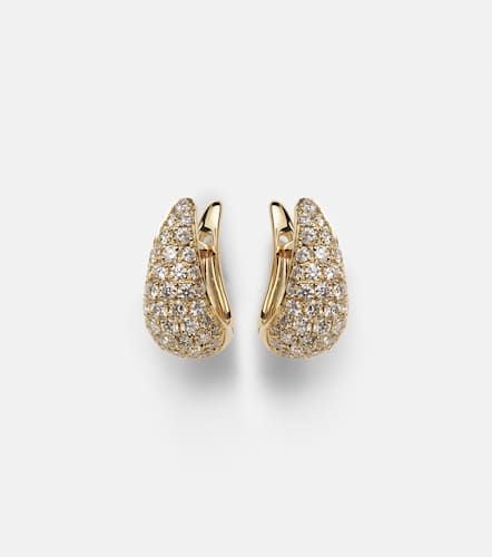 Claw 18kt earrings with diamonds - Anita Ko - Modalova