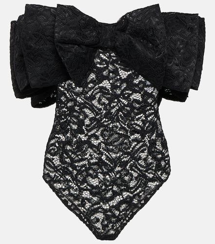 Rotate Bow-detail lace bodysuit - Rotate - Modalova