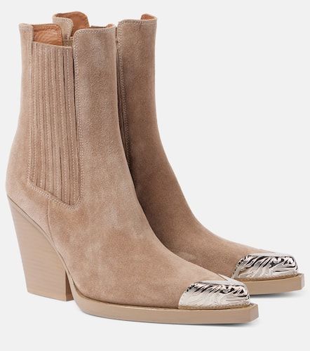 Ankle Boots Dallas 100 aus Veloursleder - Paris Texas - Modalova