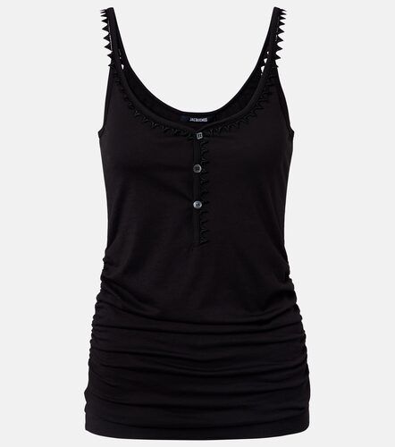 Tank top Clavela de algodón fruncido - Jacquemus - Modalova