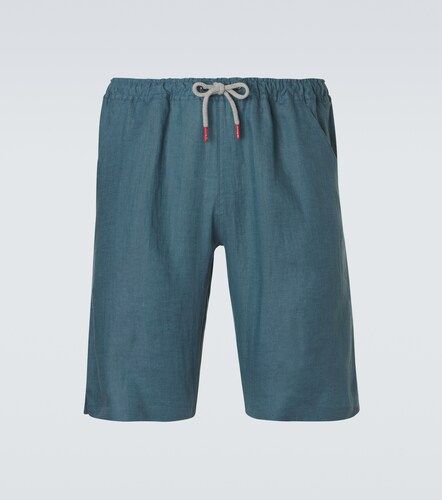 Kiton Linen shorts - Kiton - Modalova