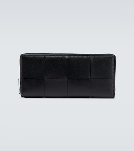 Intreccio leather wallet - Bottega Veneta - Modalova