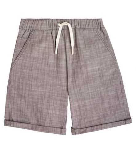 Conway cotton chambray shorts - Bonpoint - Modalova