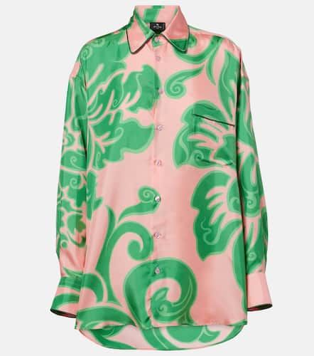Etro Bedruckte Bluse aus Seide - Etro - Modalova