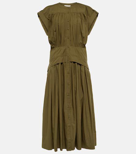 Vestido midi Charlie en popelín de algodón - Ulla Johnson - Modalova