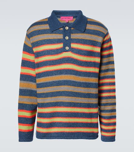 Leo striped cashmere and cotton polo sweater - The Elder Statesman - Modalova