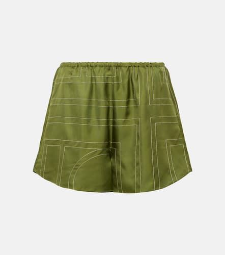 Toteme Shorts Monogram aus Seide - Toteme - Modalova