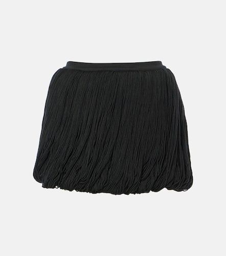 Alaia Fringed wool miniskirt - Alaia - Modalova