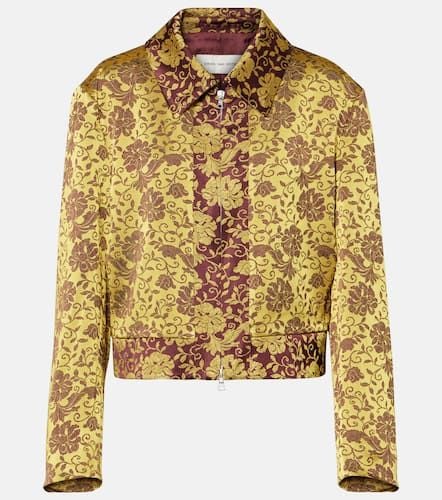 Giacca in jacquard floreale - Dries Van Noten - Modalova