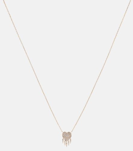 Kt necklace with diamonds - Sydney Evan - Modalova