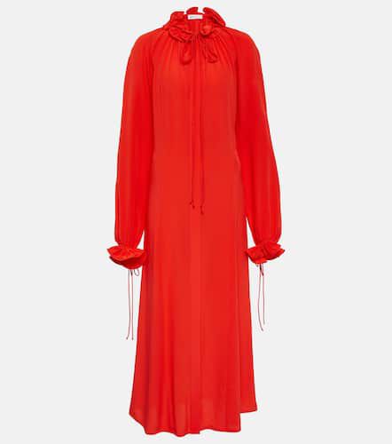 Abito lungo in chiffon di seta - Victoria Beckham - Modalova