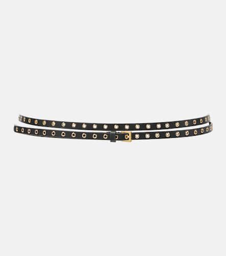 AlaÃ¯a Eyelet leather belt - Alaia - Modalova