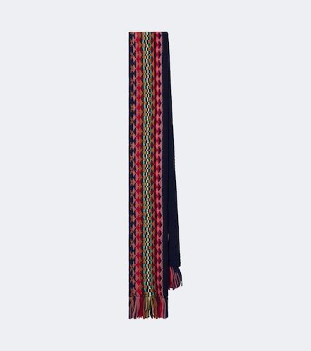 Bufanda de lana en jacquard - Dries Van Noten - Modalova
