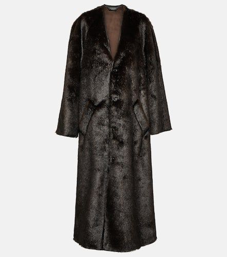Cappotto in pelliccia sintetica - Balenciaga - Modalova