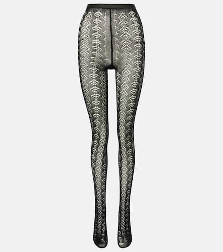 Cotton-blend lace tights - Dolce&Gabbana - Modalova