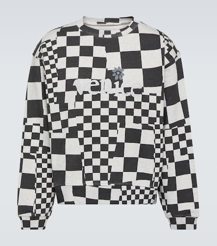 Checked cotton jersey sweatshirt - ERL - Modalova