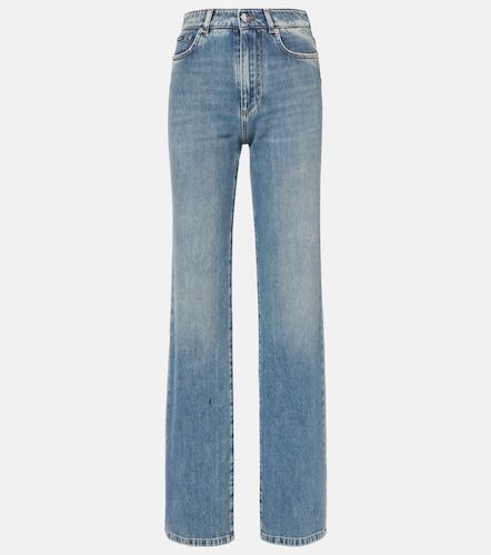 High-rise wide-leg jeans - Dolce&Gabbana - Modalova