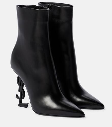 Opyum 110 leather ankle boots - Saint Laurent - Modalova