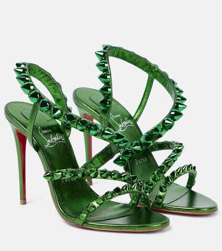 Sandalen Spikita Strap 100 aus Leder - Christian Louboutin - Modalova