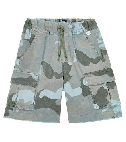 Camouflage cotton-blend shorts - Il Gufo - Modalova