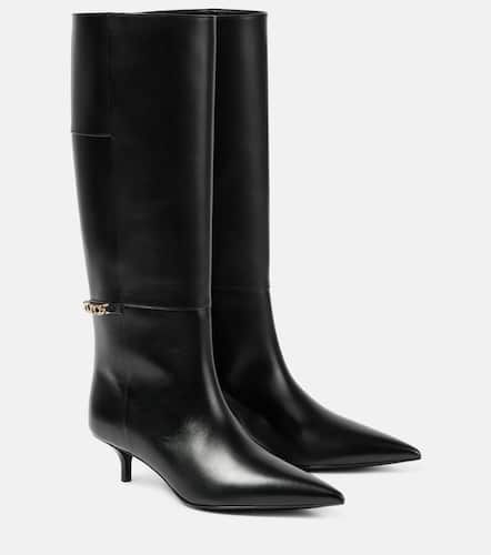 Botas altas Signoria de piel - Gucci - Modalova