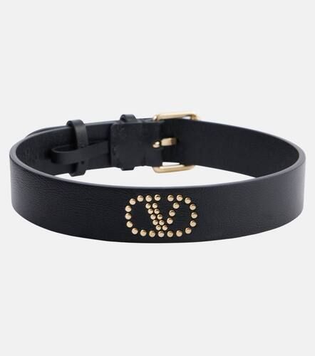 Choker VLogo Signature aus Leder - Valentino Garavani - Modalova