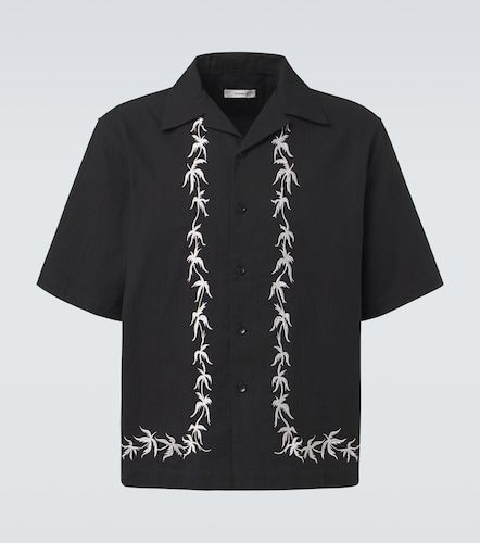 Commas Embroidered bowling shirt - Commas - Modalova