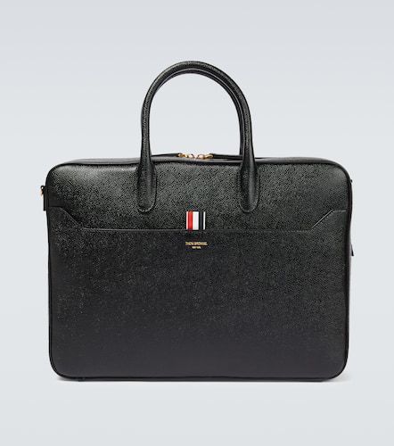 Thom Browne Leather briefcase - Thom Browne - Modalova