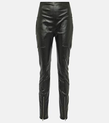 High-Rise Leggings aus Denim - Rick Owens - Modalova