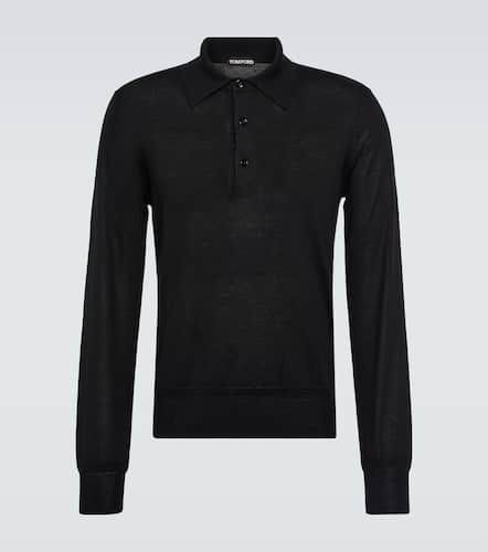 Tom Ford Polo in cashmere e seta - Tom Ford - Modalova