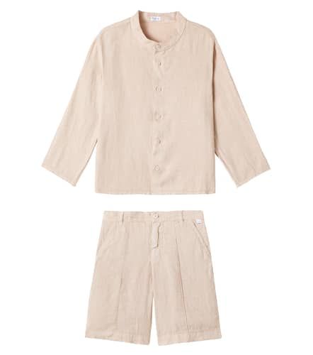 Set de t-shirt et short en lin - Il Gufo - Modalova