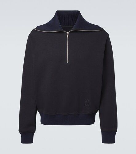 Cotton half-zip sweatshirt - Jil Sander - Modalova