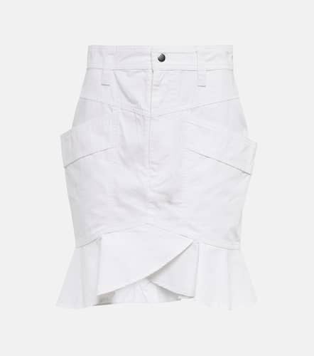 Regane ruffle cotton skirt - Marant Etoile - Modalova