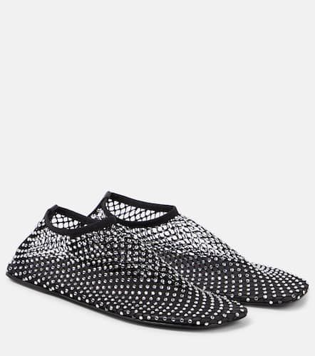 Slip-Ons Minette aus Mesh mit Kristallen - Christopher Esber - Modalova