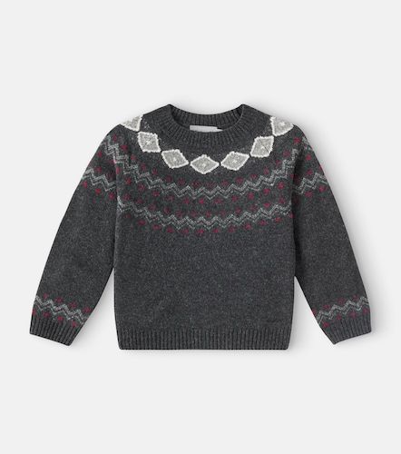 Pullover Grimaldi in jacquard di lana - Bonpoint - Modalova