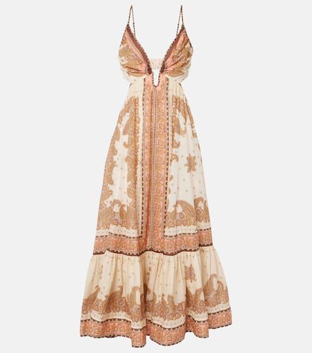 Maxine paisley ramie maxi dress - Zimmermann - Modalova