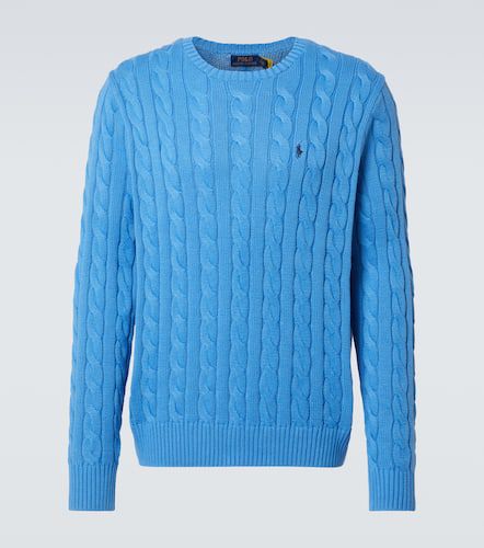 Pullover in cotone a trecce - Polo Ralph Lauren - Modalova