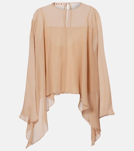 Marni Top de seda - Marni - Modalova