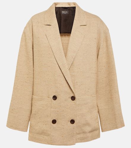 Linen, cashmere, and silk jacket - Loro Piana - Modalova