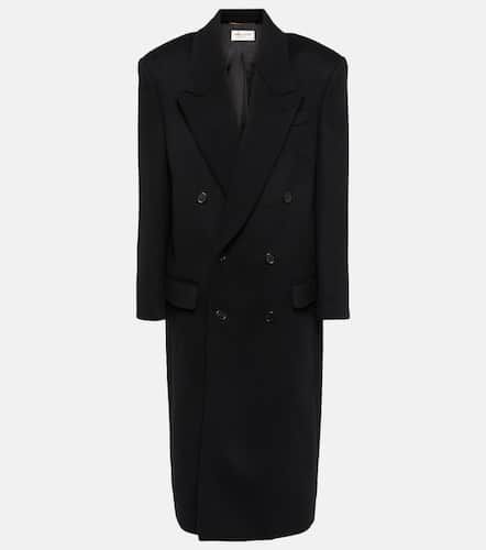 Saint Laurent Mantel aus Schurwolle - Saint Laurent - Modalova