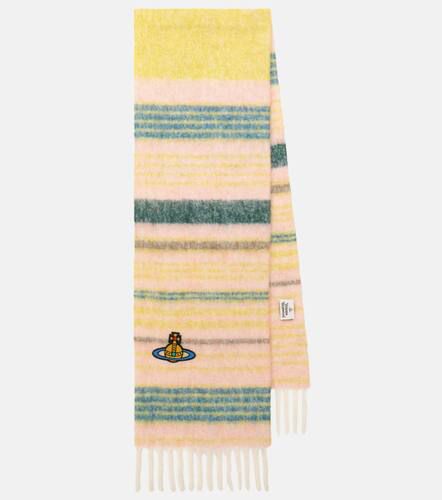Striped alpaca and wool-blend scarf - Vivienne Westwood - Modalova