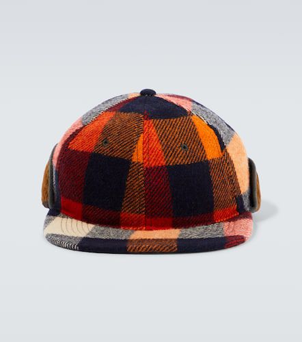 RRL Checked wool flap cap - RRL - Modalova