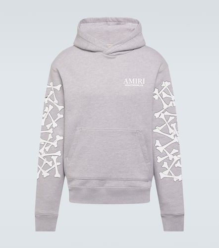 Hoodie Bones Stacked aus Baumwolle - Amiri - Modalova