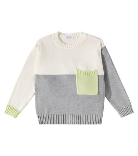 Il Gufo Colorblocked cotton sweater - Il Gufo - Modalova