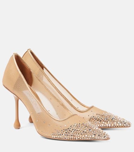 Pumps Ixia 95 aus Mesh mit Kristallen - Jimmy Choo - Modalova