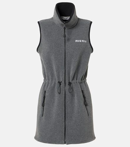 Miu Miu Minikleid aus Fleece - Miu Miu - Modalova