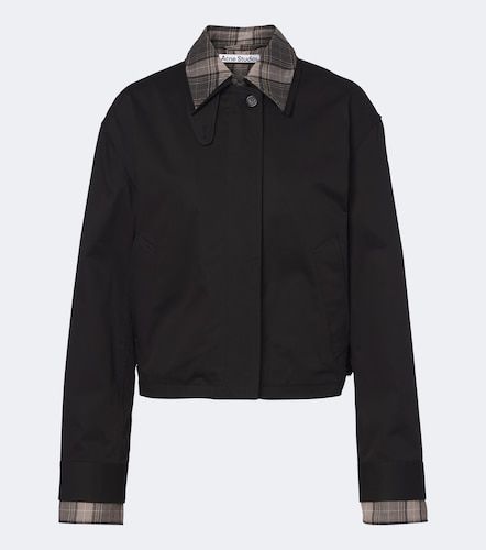 Layered cotton twill jacket - Acne Studios - Modalova