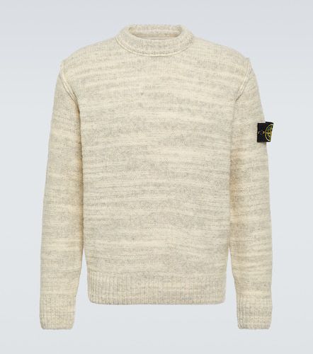 Logo wool-blend sweater - Stone Island - Modalova